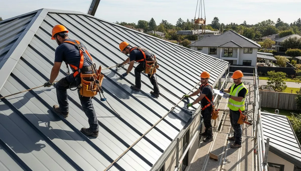 Metal roofing installation in Greenville, NC for durable, weather-resistant home protection